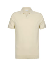 Poloshirt aus Lyocell - E - Creme