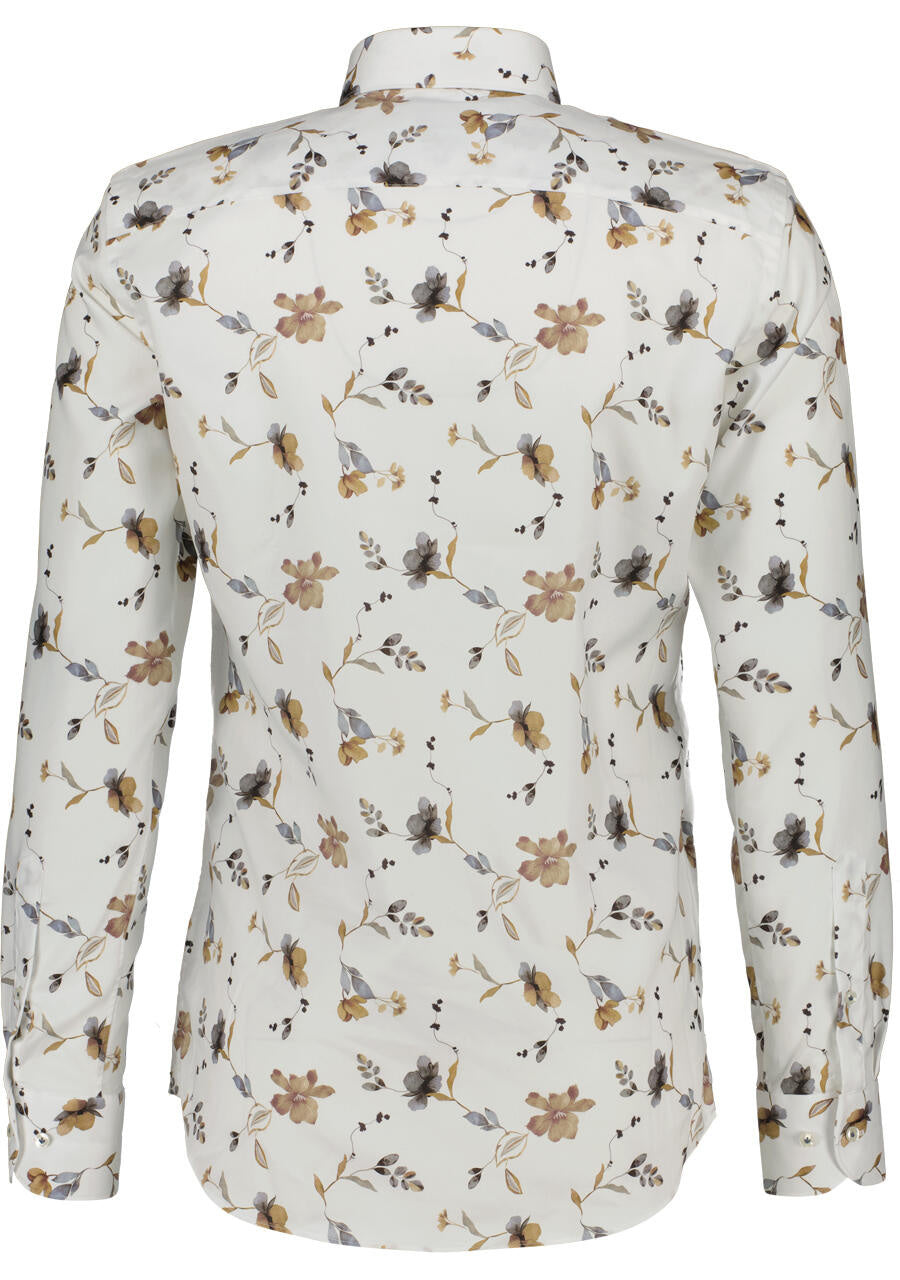 Hemd Regular Fit aus Baumwolle - M - Weiß