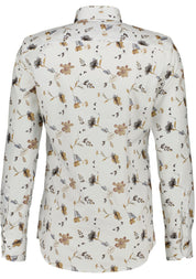 Hemd Regular Fit aus Baumwolle - M - Weiß