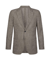 Sakko aus Baumwollmix - H1 - Braun