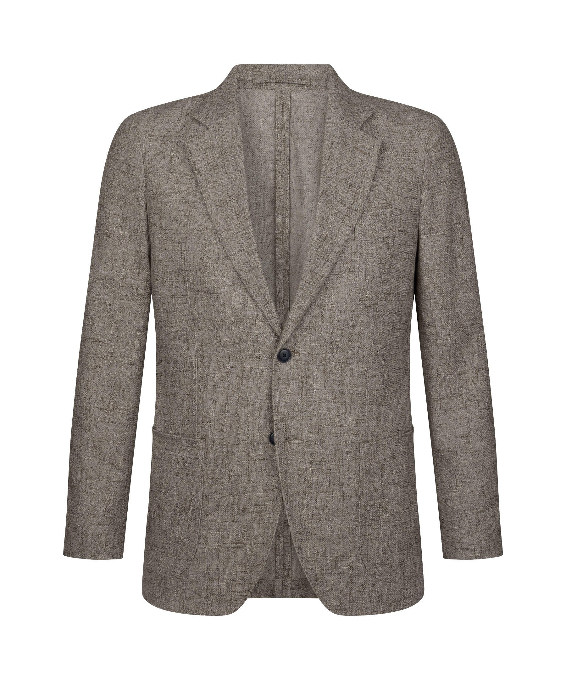 Sakko aus Baumwollmix - H1 - Braun