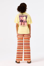 Schlupfhose Wide Leg - 6095 - Mehrfarbig