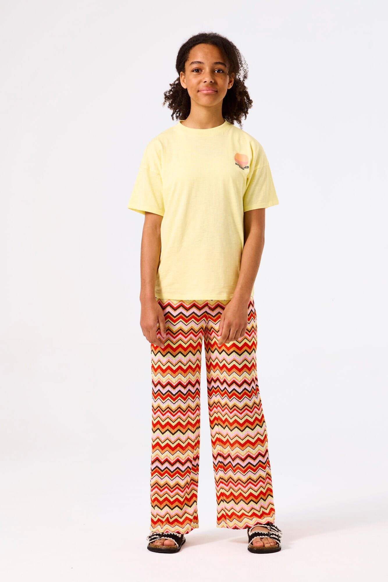 Schlupfhose Wide Leg - 6095 - Mehrfarbig