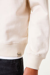 Sweatshirt aus Baumwolle - 4925 - Beige