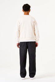 Sweatshirt aus Baumwolle - 4925 - Beige