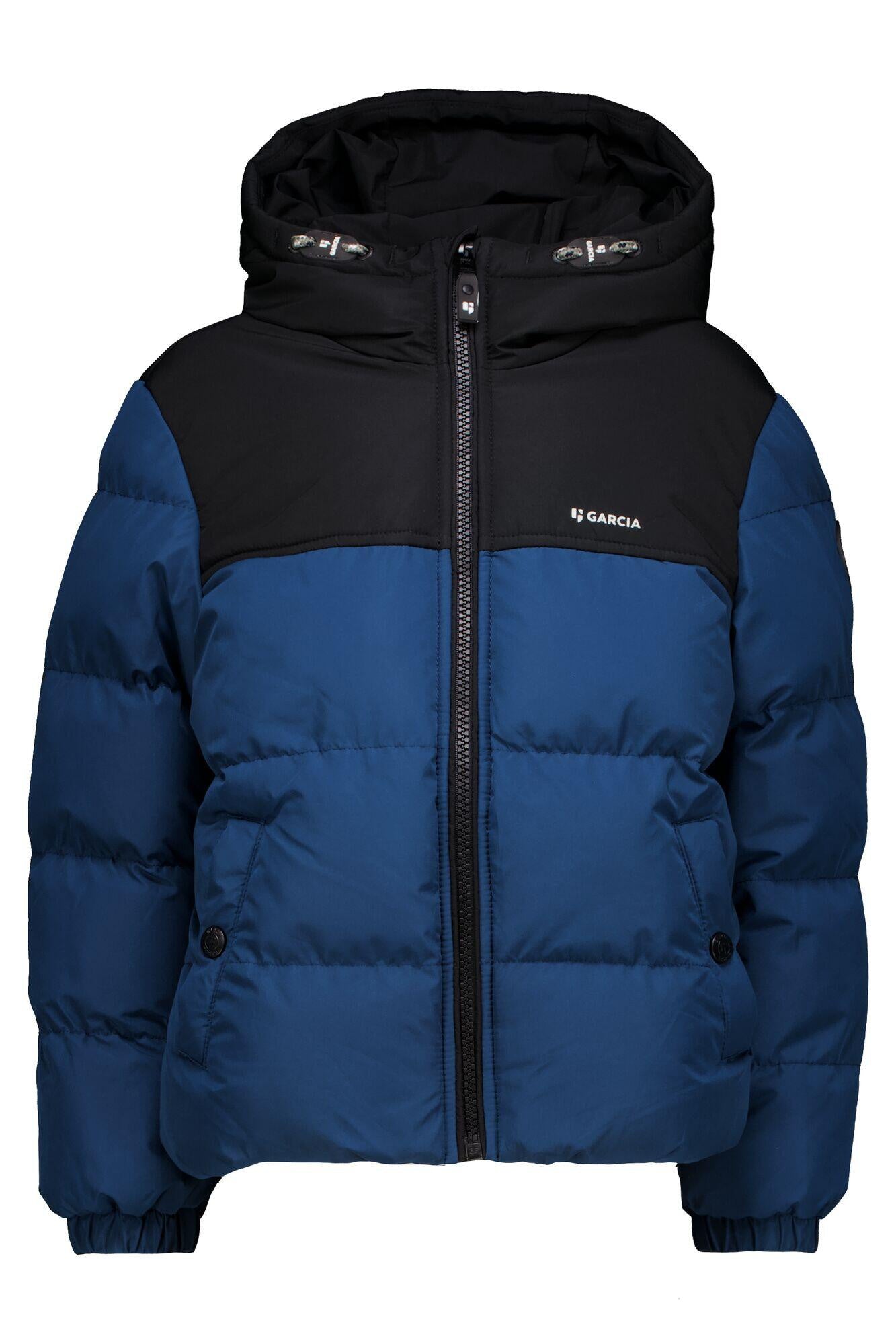Winterjacke mit Kapuze - 3076-yale Blue - Blau
