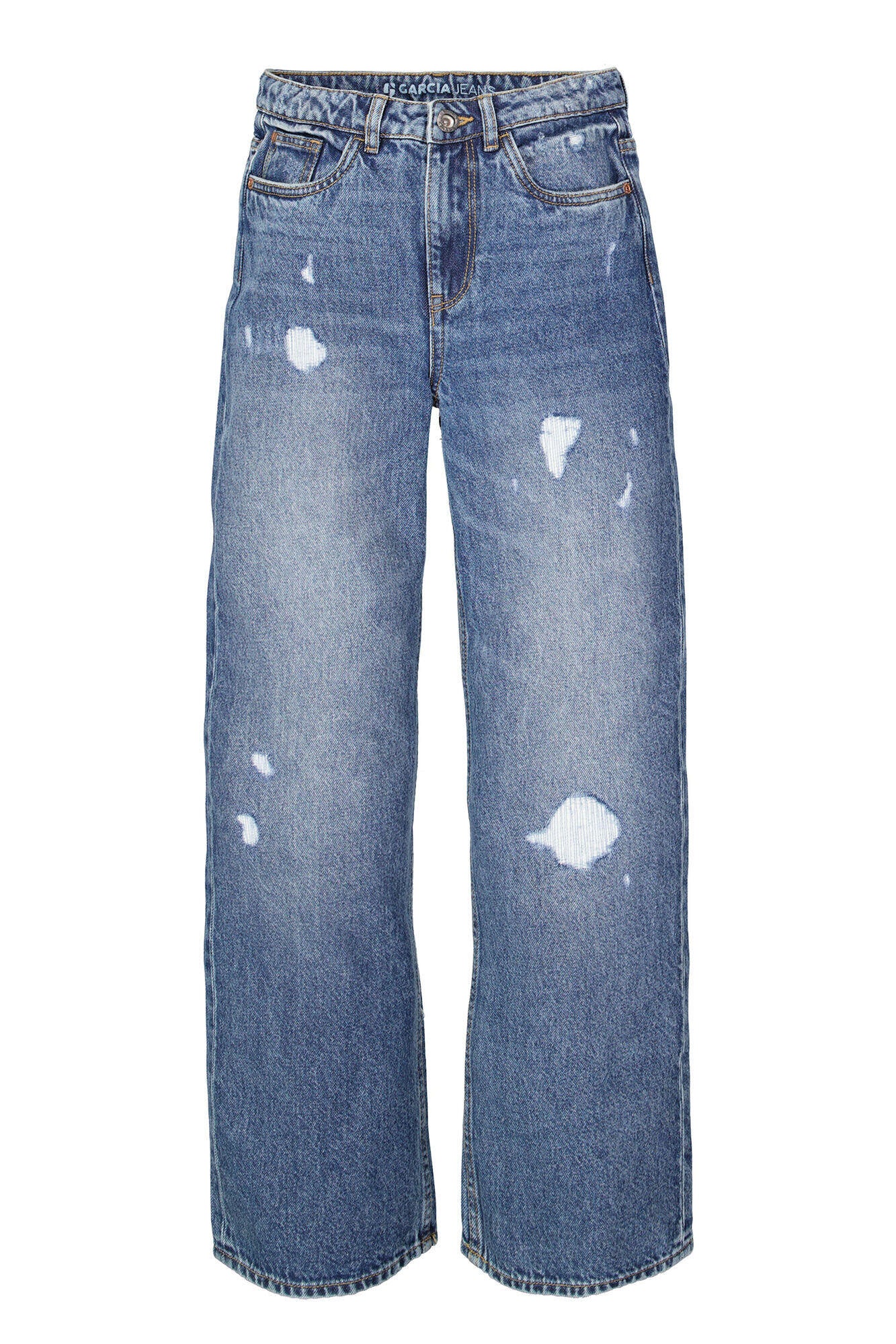 Jeans Straight Leg - 7349-medium used - Blau