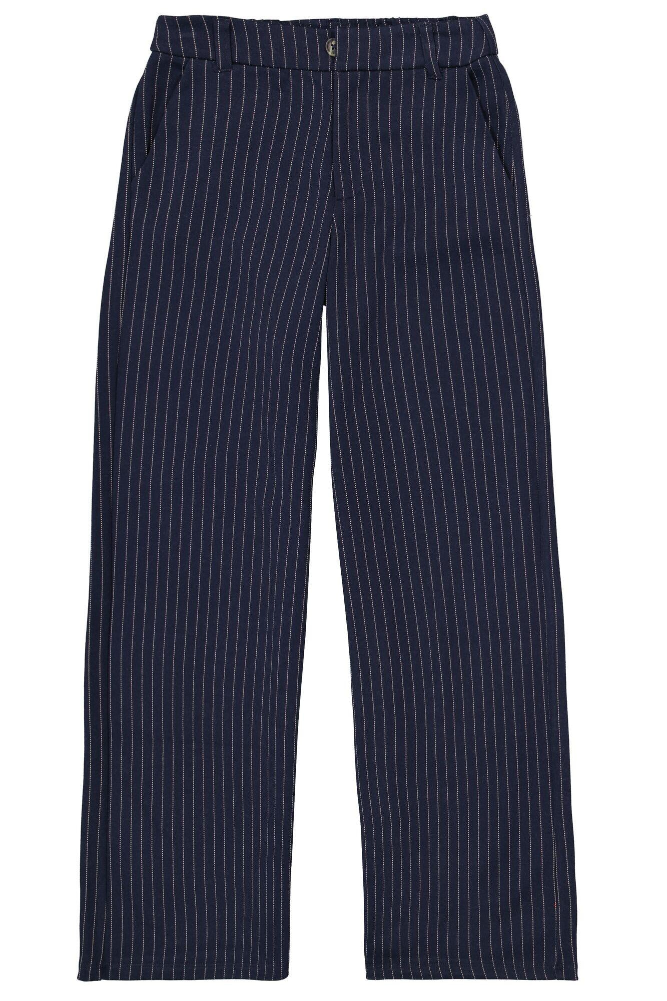 Stoffhose gestreift - 6033-liberty blue - Blau