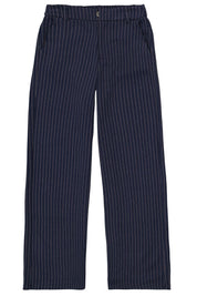 Stoffhose gestreift - 6033-liberty blue - Blau