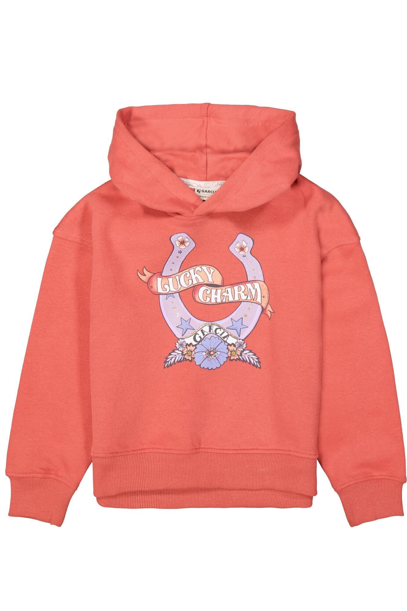 Sweatshirt aus Baumwolle - 3973-cedar blush - Rot