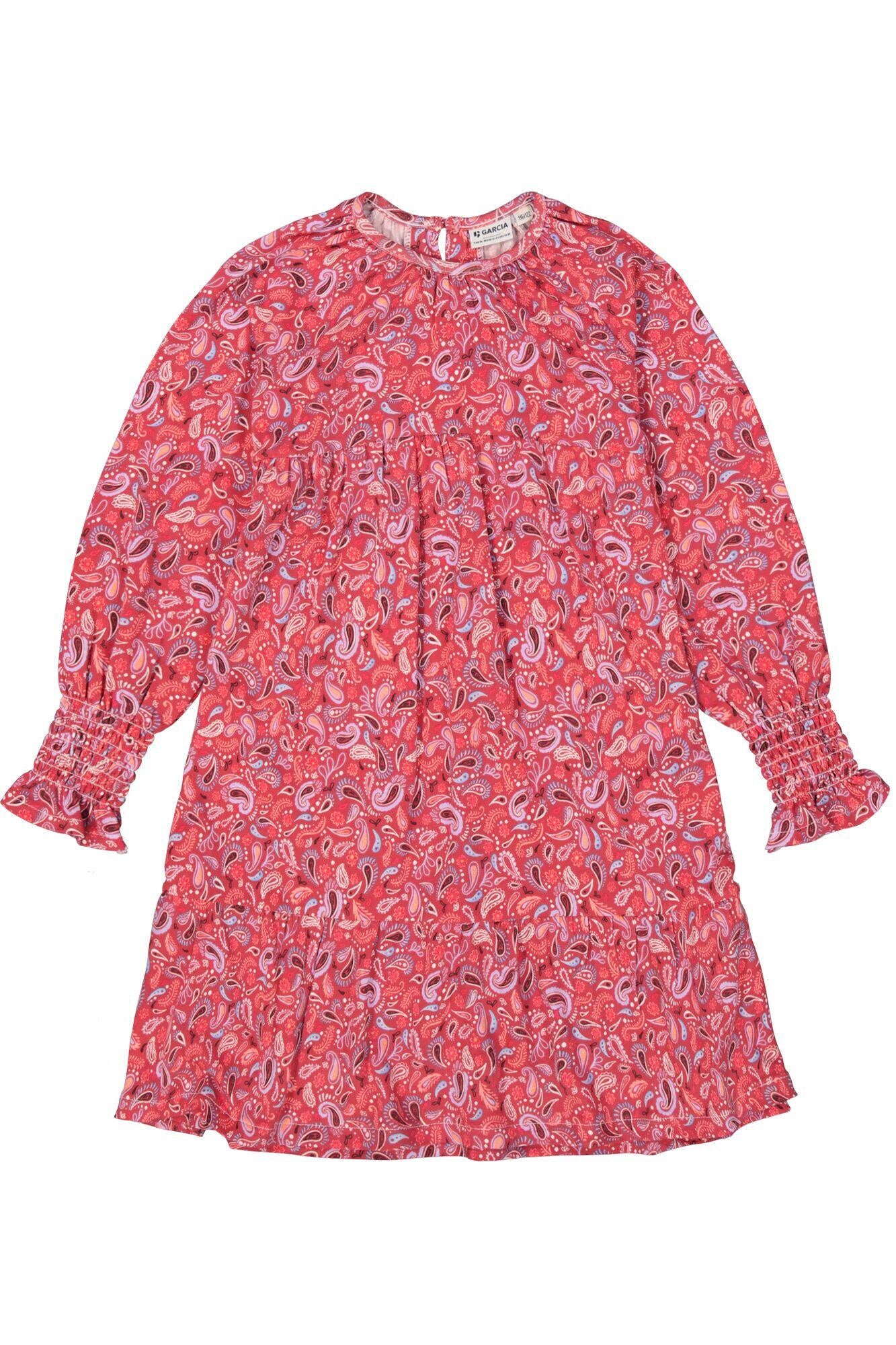 Sommerkleid Midi - 3973-cedar blush - Rot