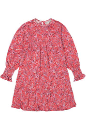 Sommerkleid Midi - 3973-cedar blush - Rot