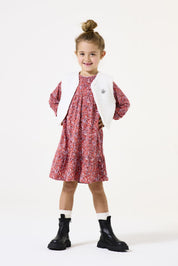 Sommerkleid Midi - 3973-cedar blush - Rot