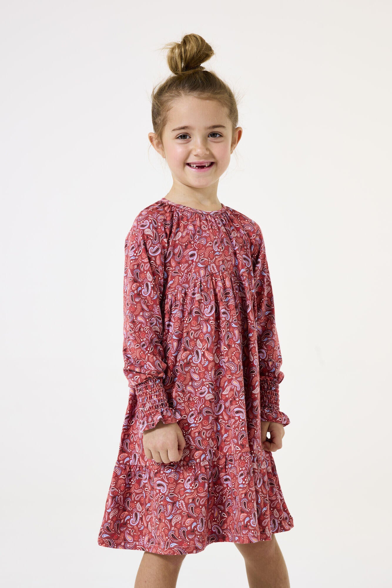 Sommerkleid Midi - 3973-cedar blush - Rot