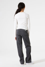 Langarmshirt - 53-off white - Weiß