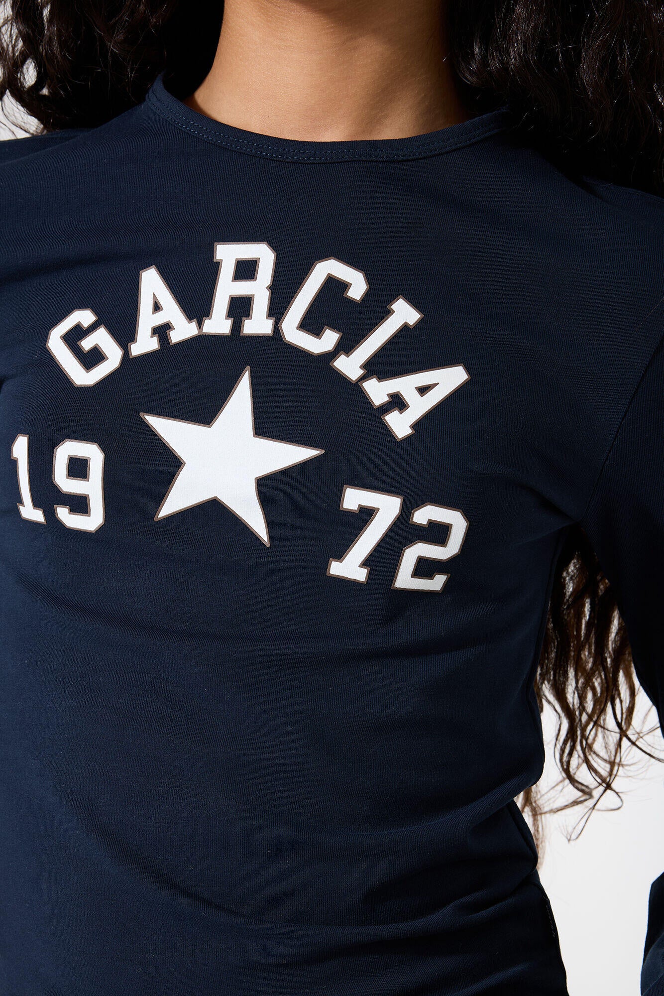 Langarmshirt - 6033-liberty blue - Blau