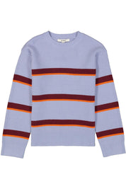 Strickpullover aus Viskosemix - 5562-frost blue - Blau