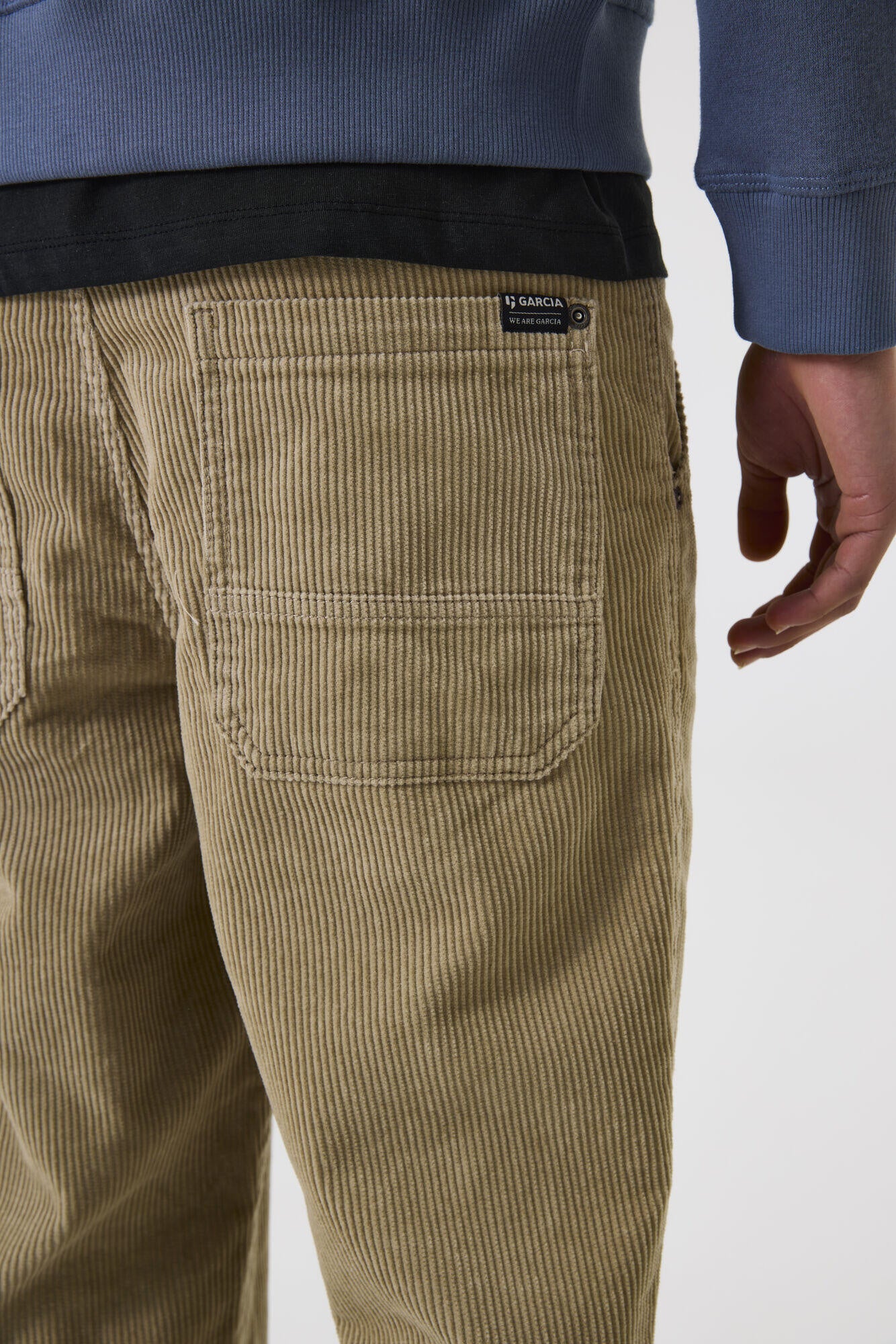 Cordhose aus Baumwolle - 8917-dune - Beige