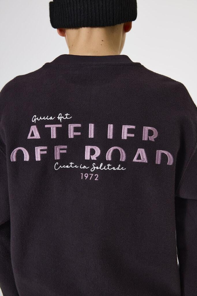 Sweatshirt aus Baumwolle - 6134-raisin - Violett