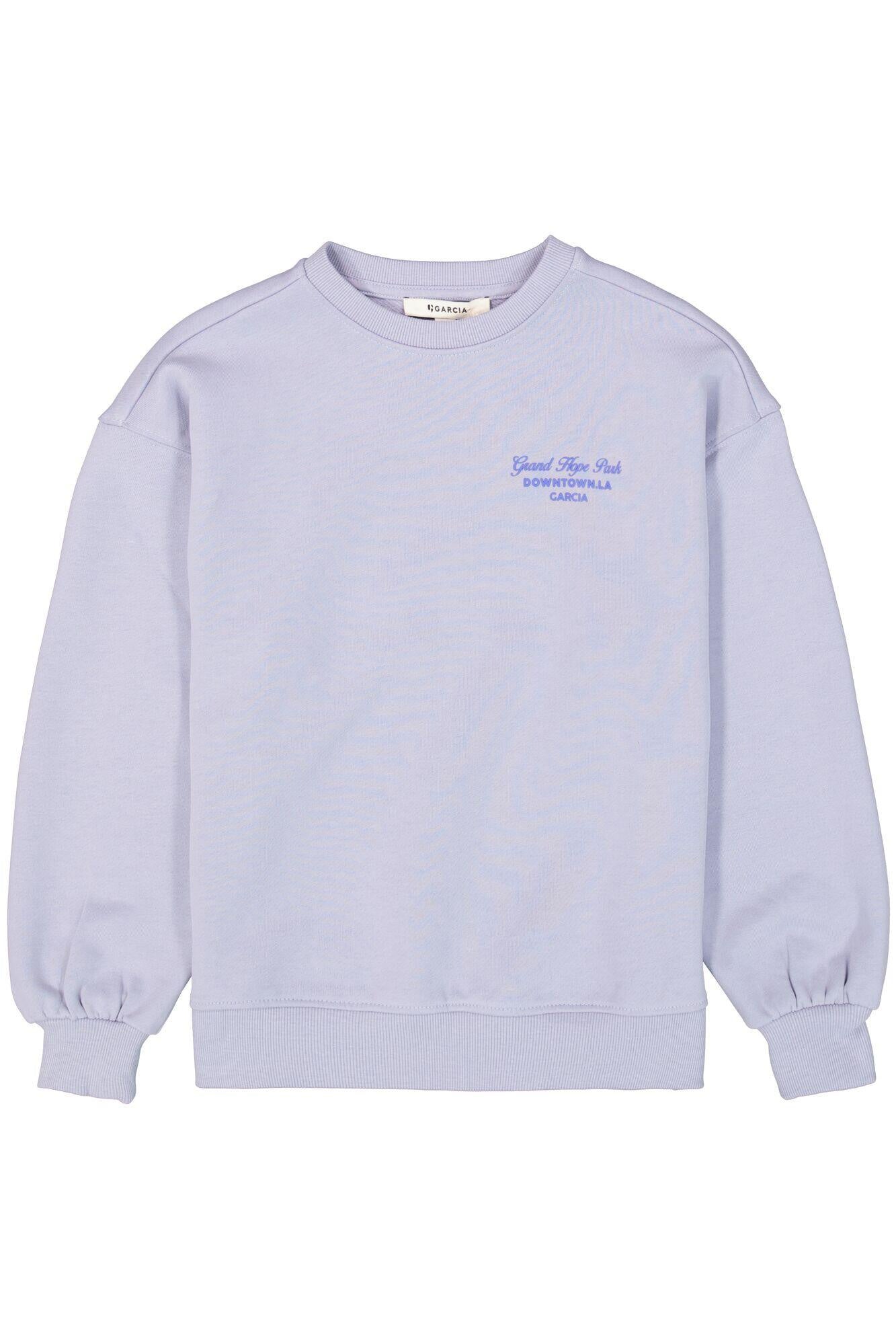 Sweatshirt aus Baumwolle - 5562-frost blue - Blau
