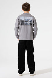 Cordhose aus Baumwolle - 60-black - Schwarz