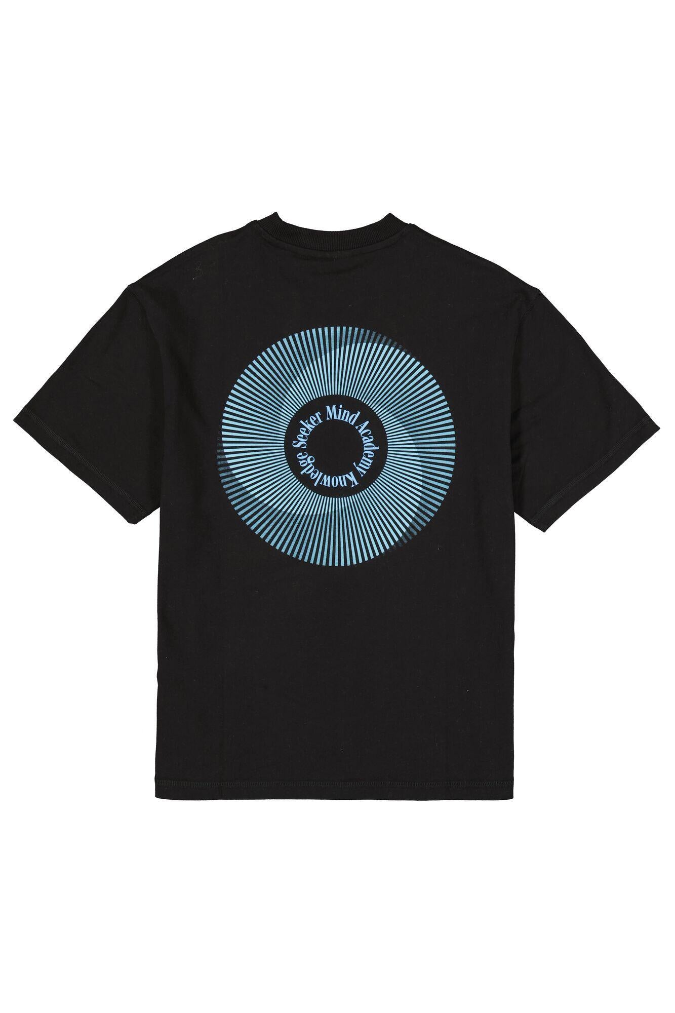 T-Shirt aus Baumwolle - 60-black - Schwarz