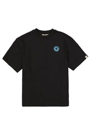 T-Shirt aus Baumwolle - 60-black - Schwarz