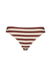 Triangel-Bikiniset padded - 354-Sable stripe - Braun