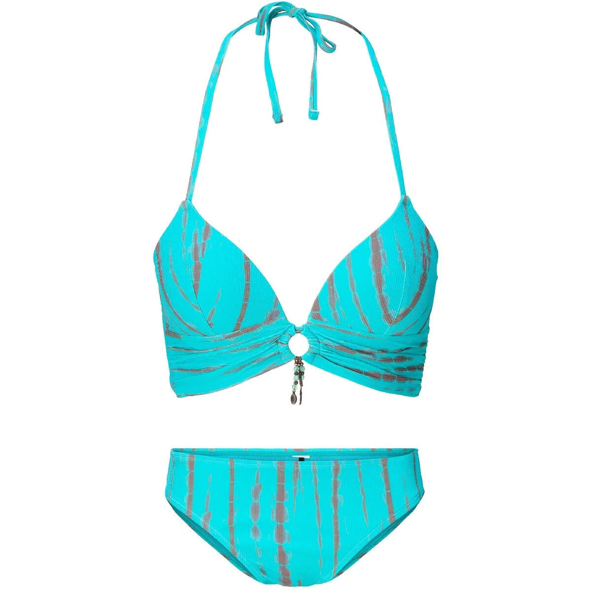 Triangel-Bikini Set - 346-Turqoise tye die - Türkis