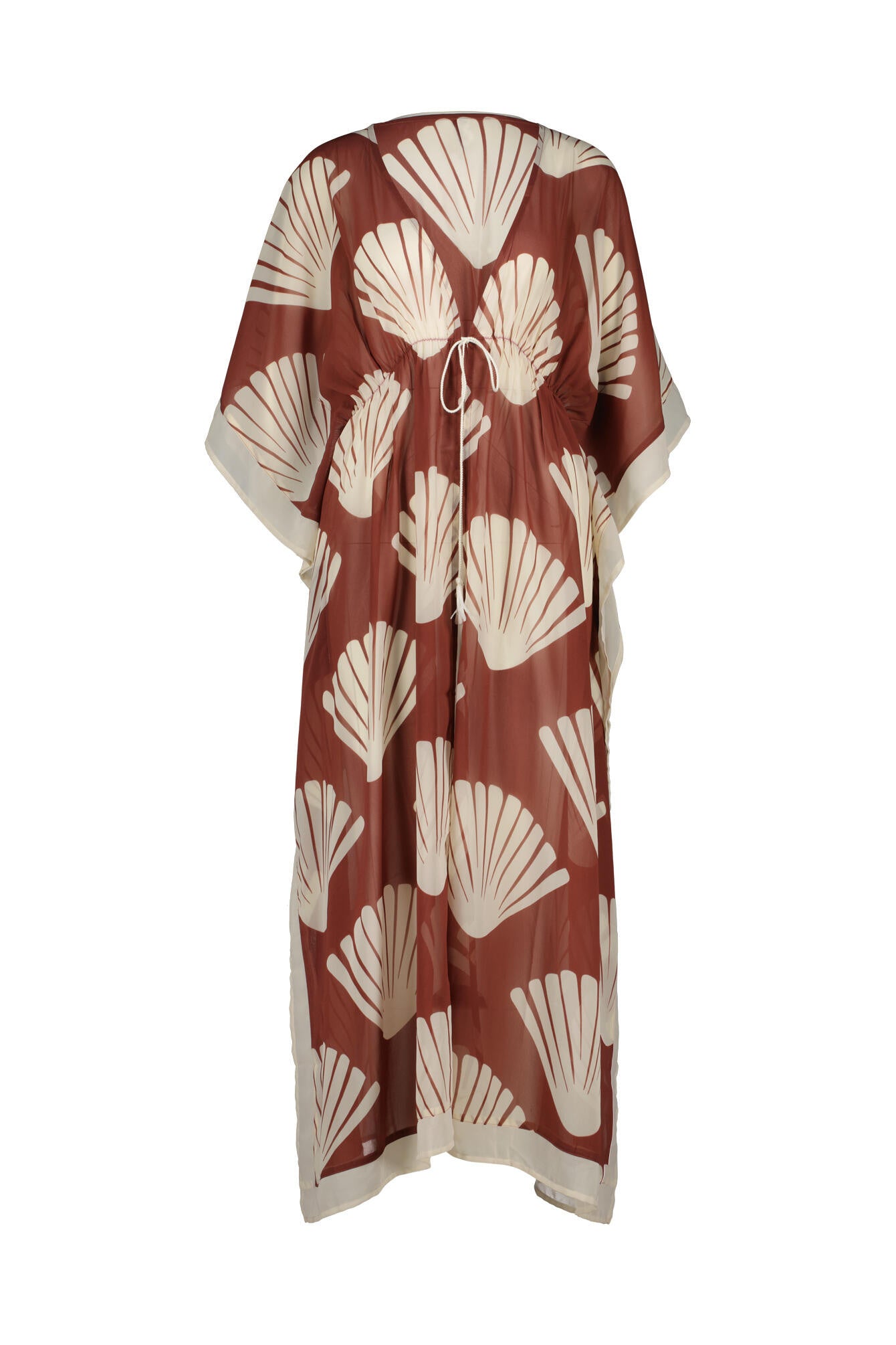 Strandkimono gemustert - 355-Ortensia blue stripe - Blau