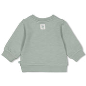 Sweatshirt aus Bio-Baumwolle - 327-Seegrün - Grün