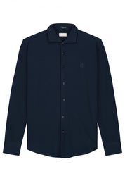 Freizeithemd Slim Fit - 649-Dk. Navy - Blau