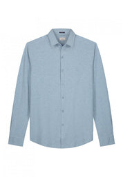 Freizeithemd Slim Fit - 693-Medium Blue - Blau