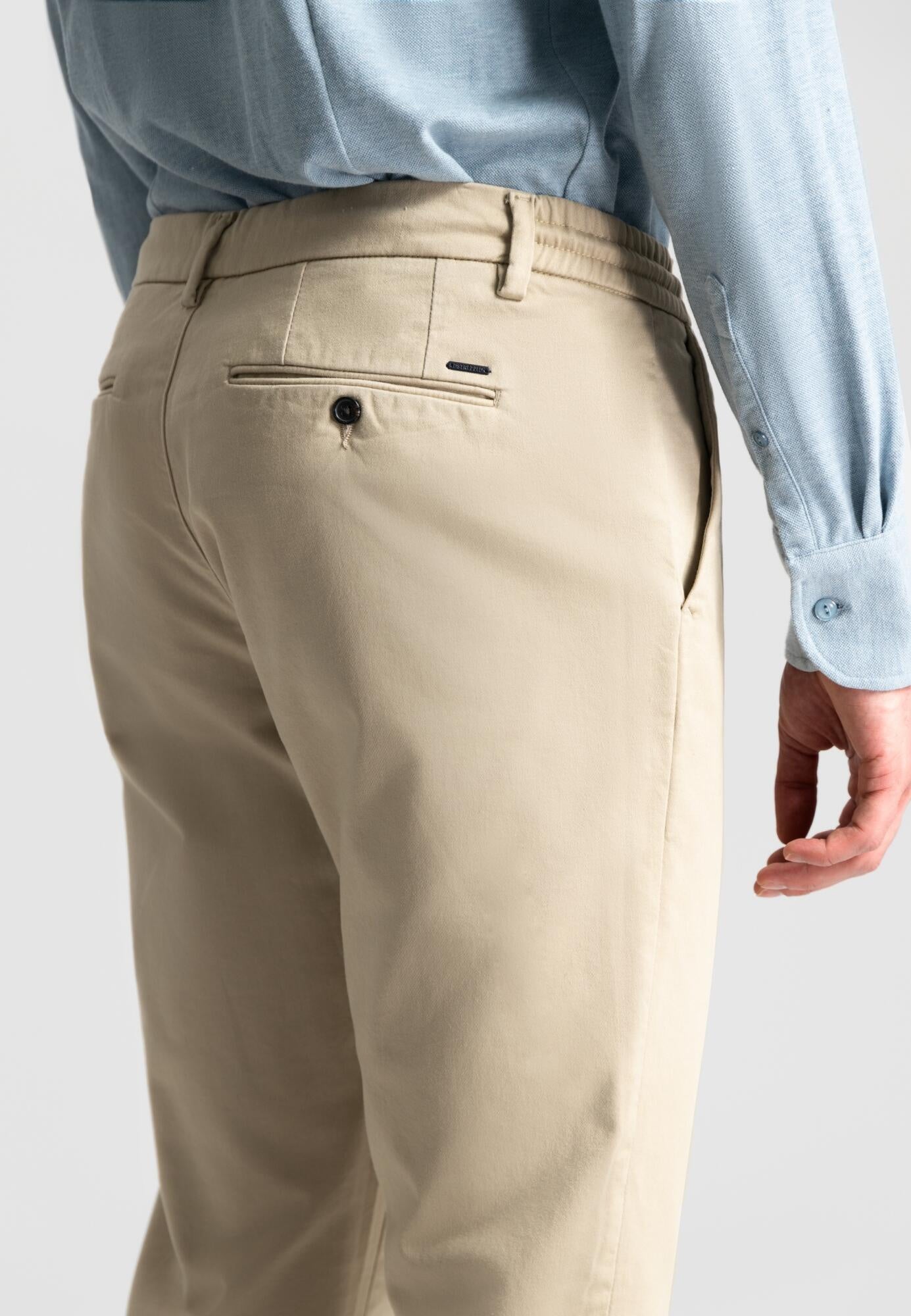 Chinohose Tapered Fit - 251-Sand - Beige