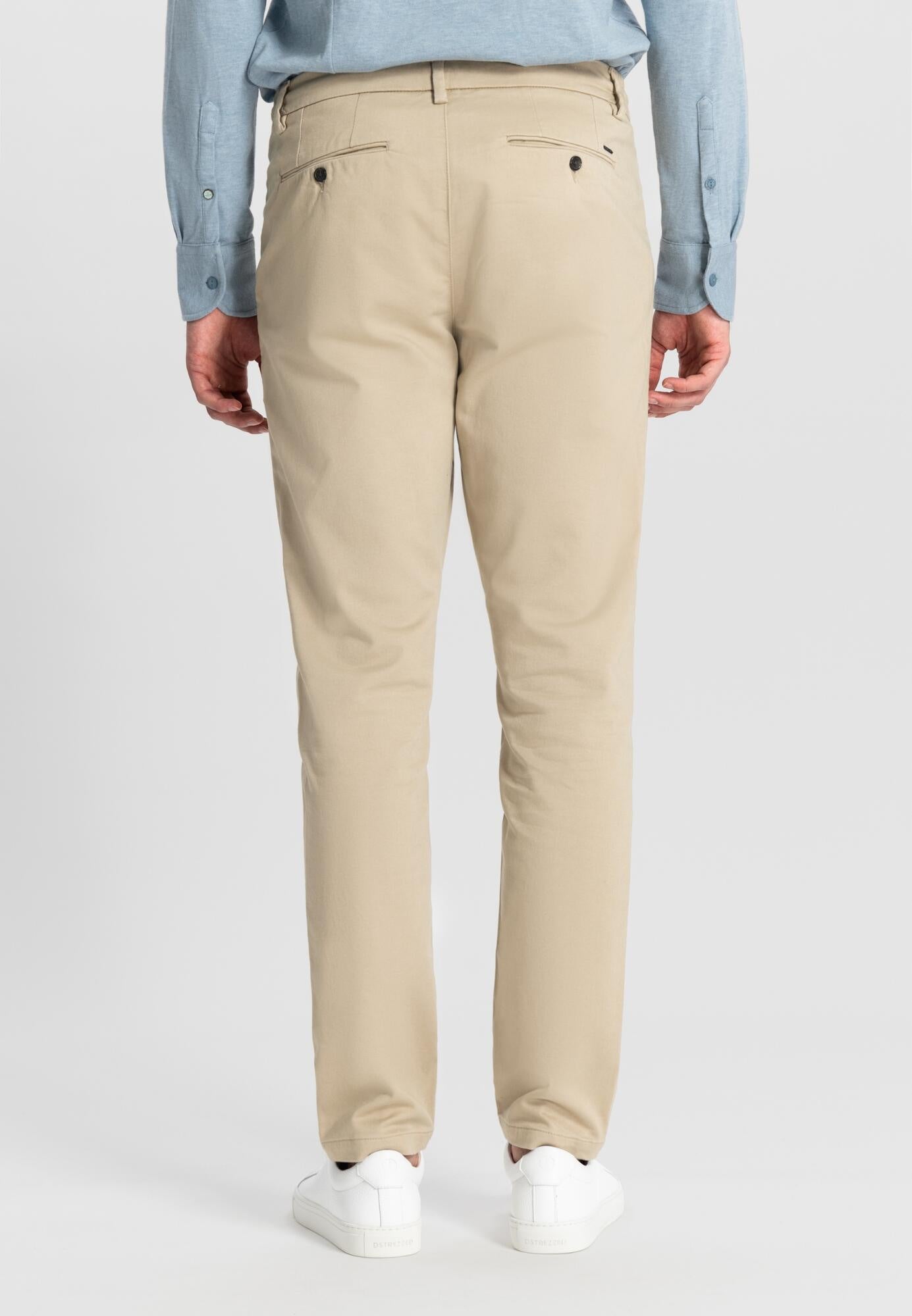 Chinohose Tapered Fit - 251-Sand - Beige