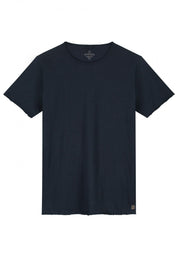 T-Shirt aus Bio-Baumwolle - 649-Dk. Navy - Blau