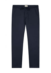 Chinohose Tapered Fit - 649-Dk. Navy - Blau
