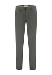 Chinohose MARLON Tapered Fit - 524-Dark Army - Beige