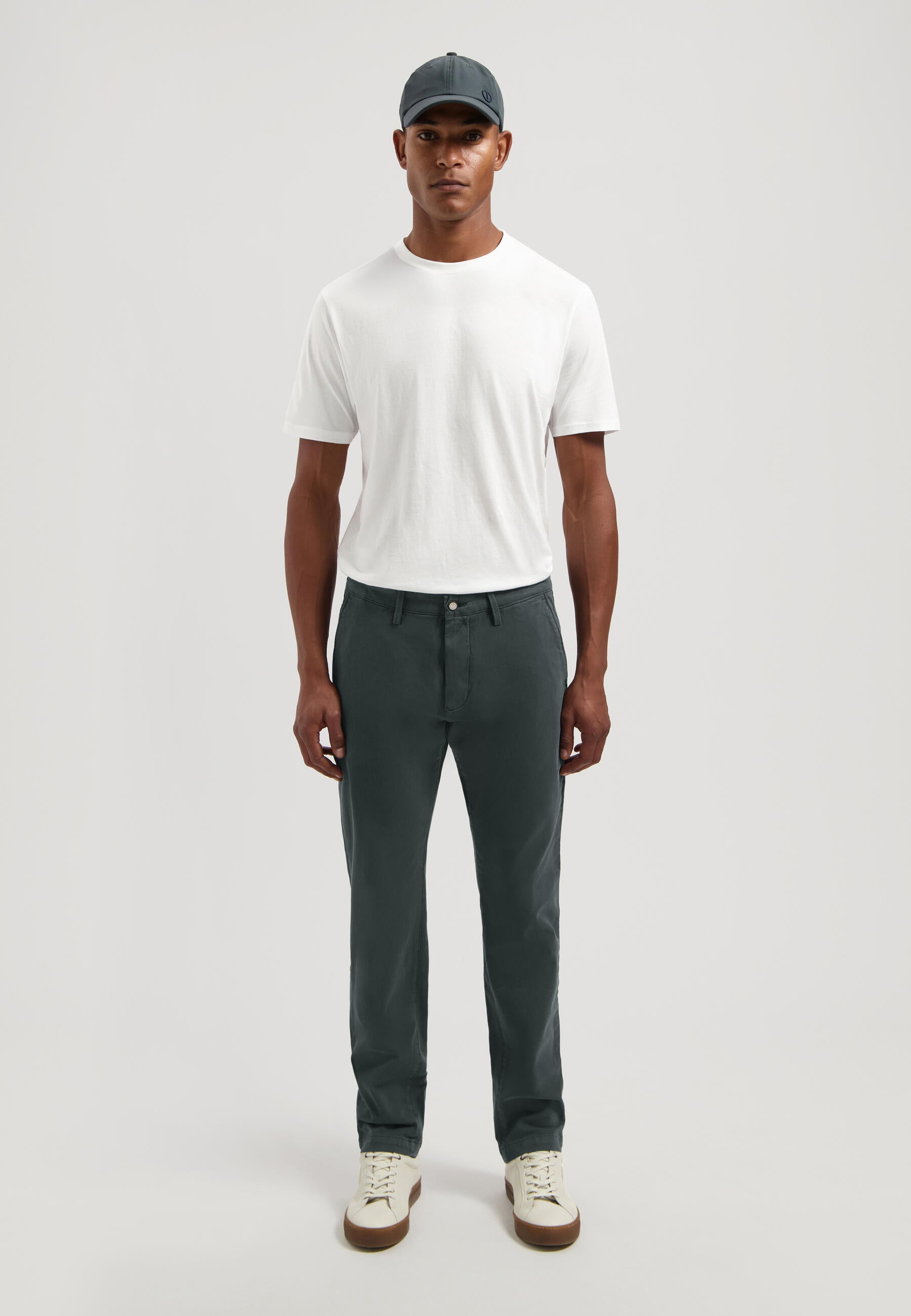 Chinohose MARLON Tapered Fit - 562-Forest River - Grün