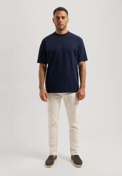 T-Shirt COLLIN aus Baumwolle - 649-Dk. Navy - Blau