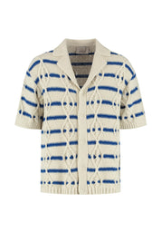 Strickshirt ASA aus Baumwollmix - 107-Silver Birch - Creme