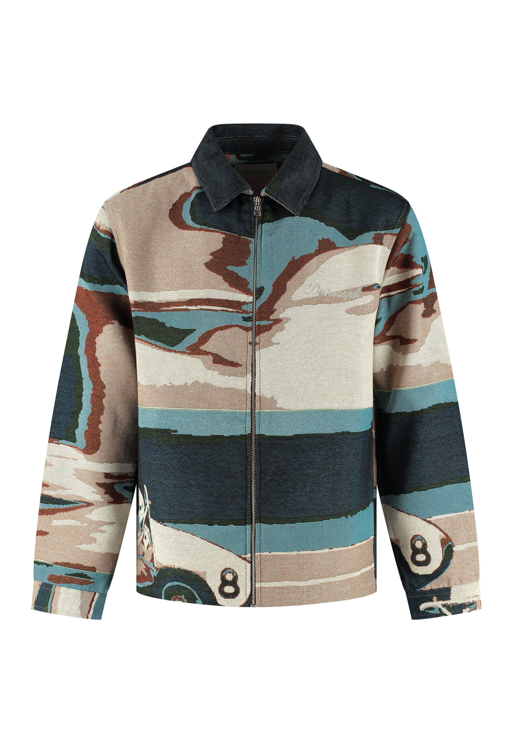 Overshirt aus Baumwollmix - 621-Blue Fusion - Blau