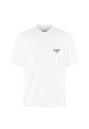 T-Shirt aus Baumwolle - 100-White - Weiß