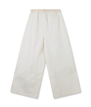 Hose Wide Leg mit Gürtel - 1324-pearl - Weiß