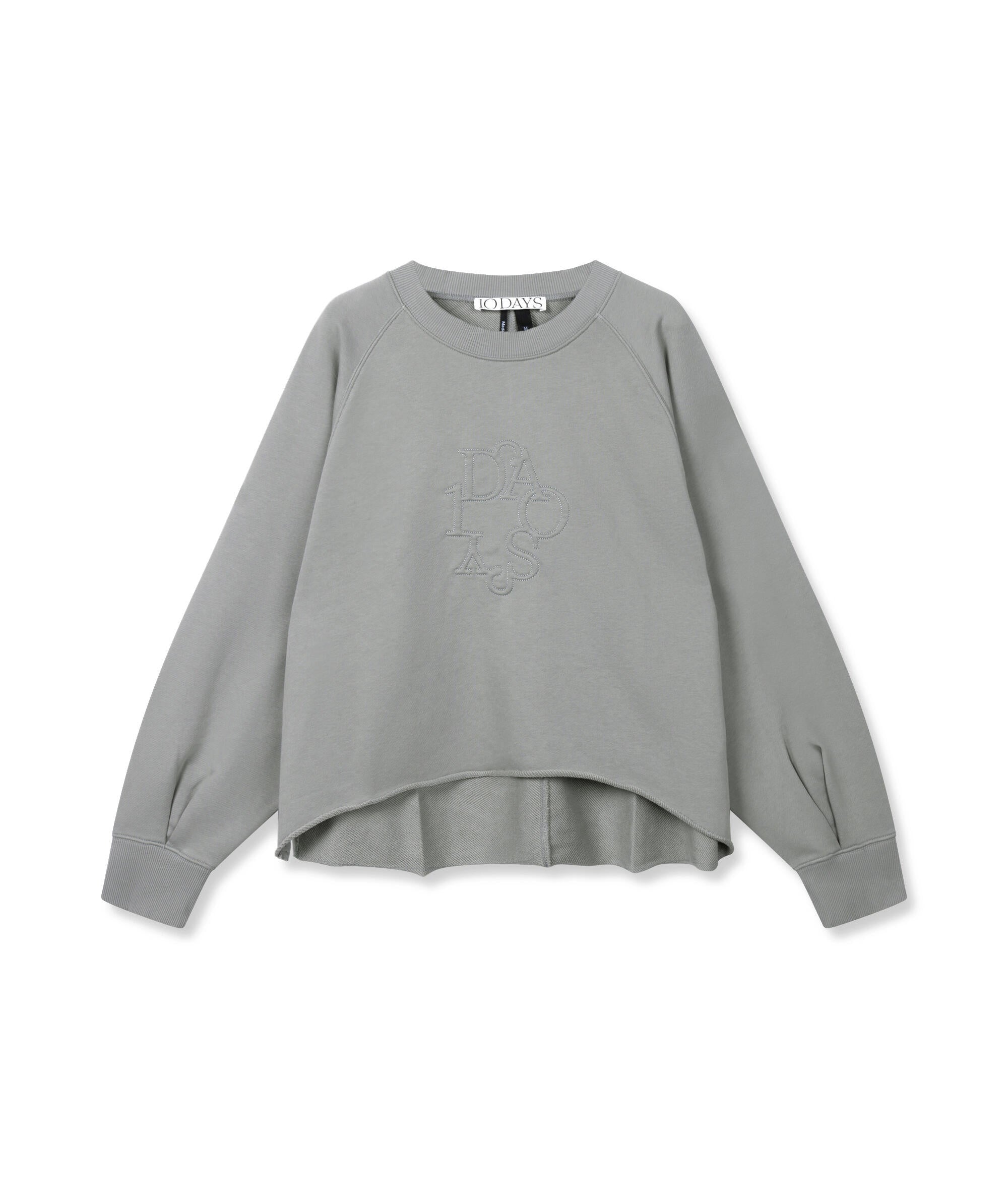 Sweatshirt Relaxed Fit - 1329-light graphite - Grau