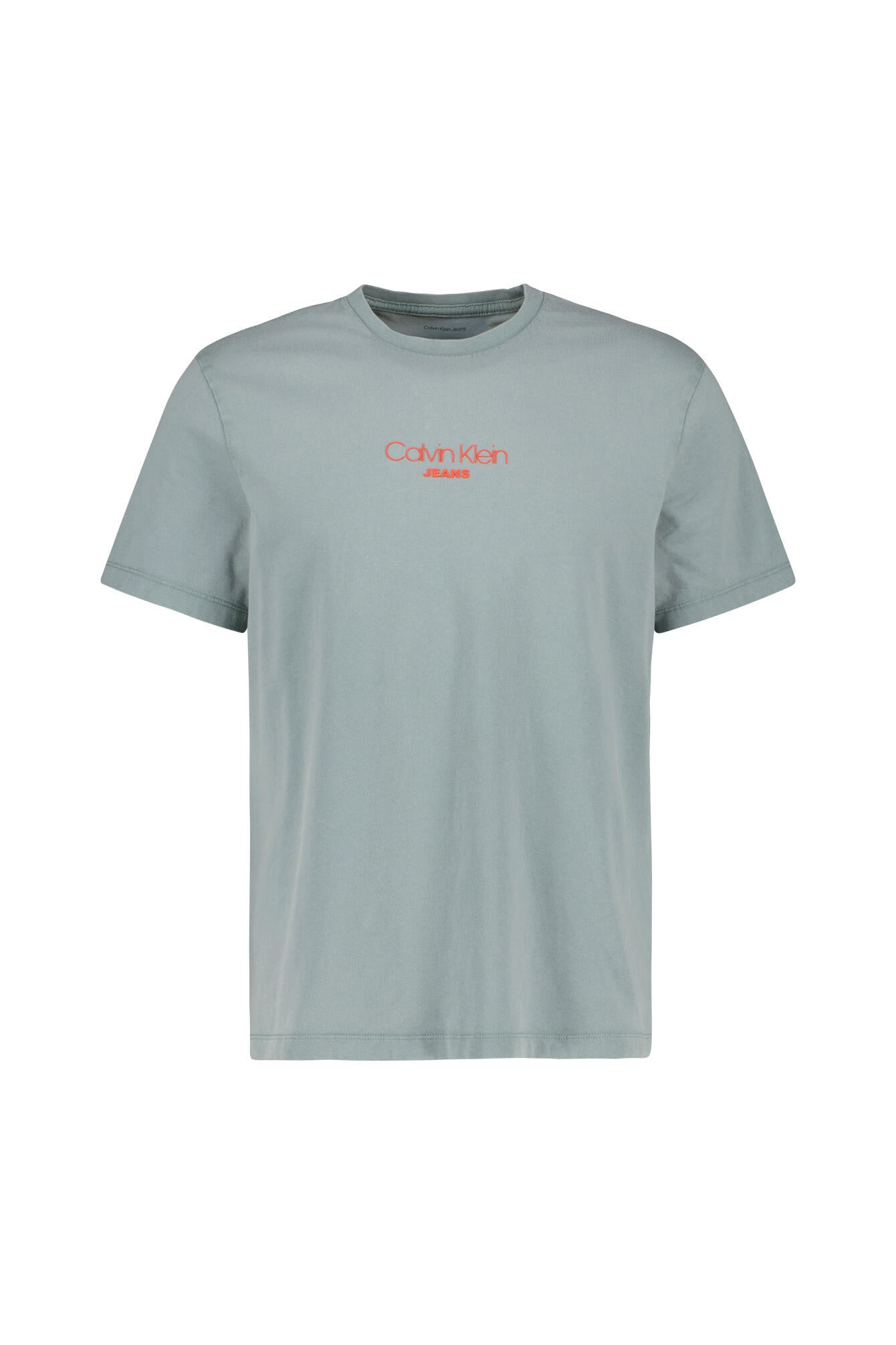 T-Shirt aus Baumwolle - CKM-BLUE - Grau