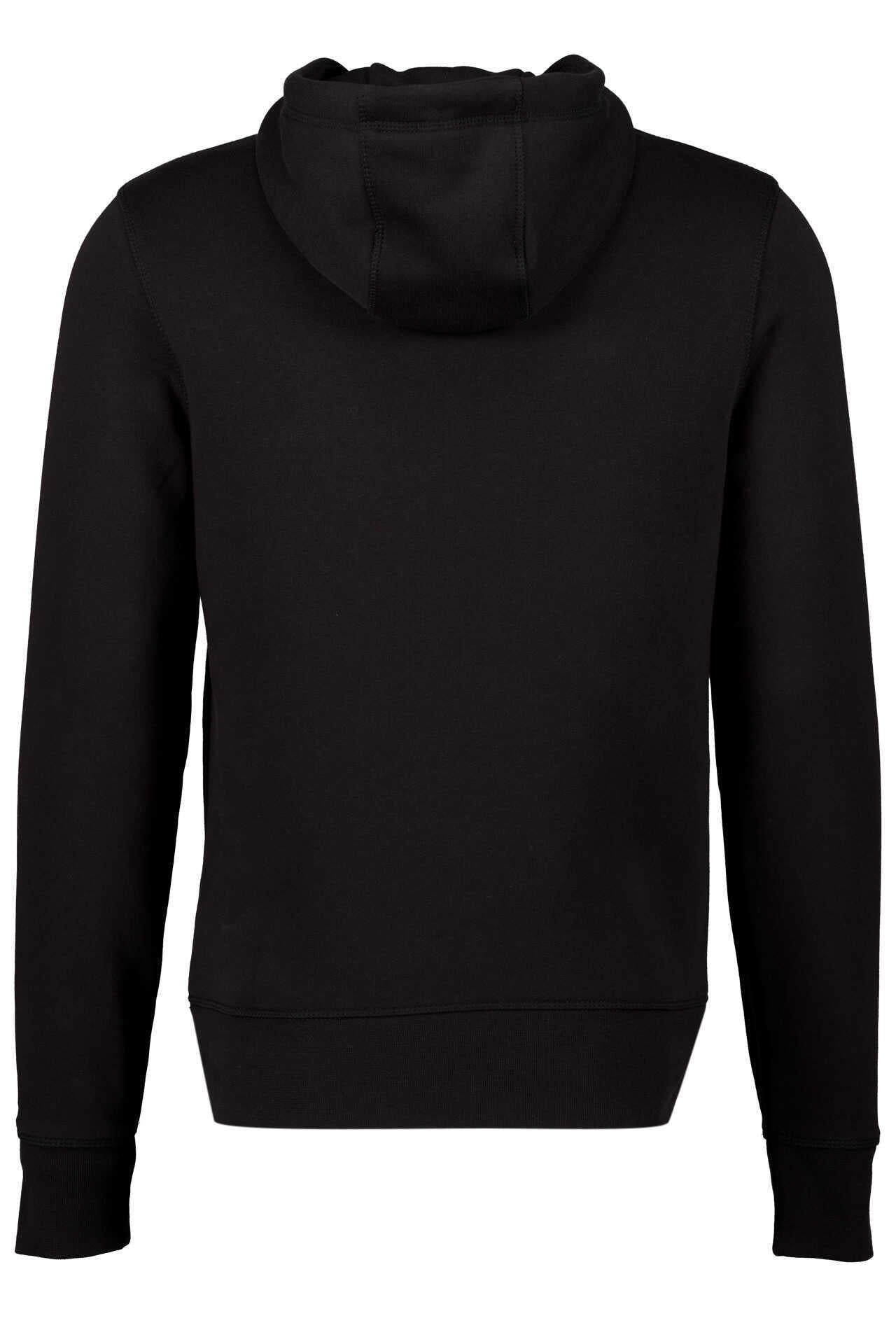 Hoodie - BAS-BLACK - Schwarz