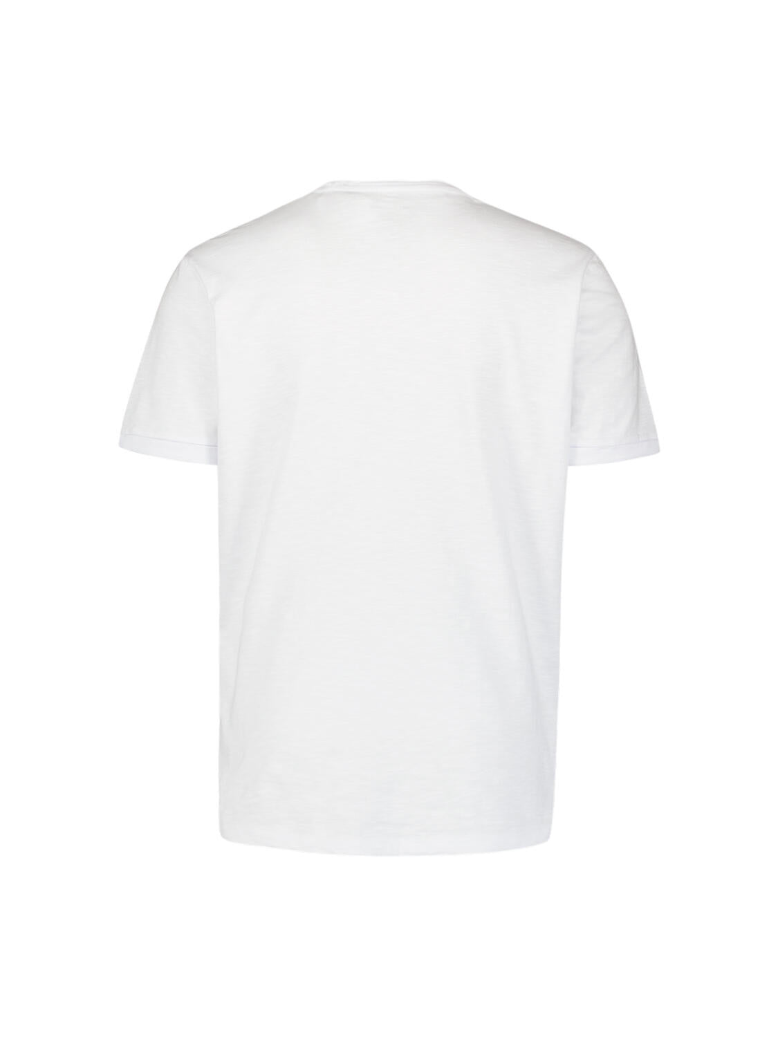 T-Shirt Regular Fit aus Baumwolle - 010-White - Weiß