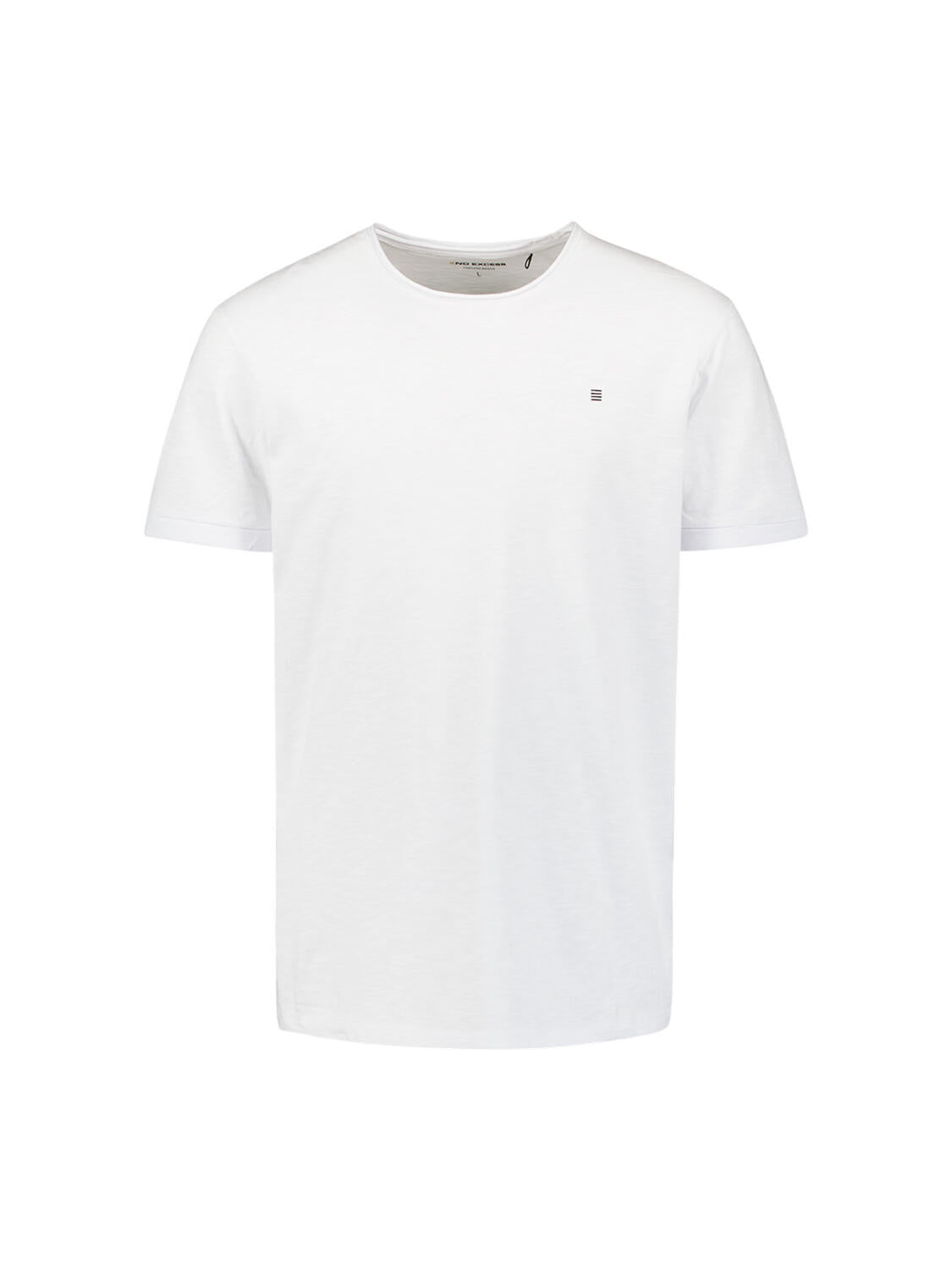 T-Shirt Regular Fit aus Baumwolle - 010-White - Weiß
