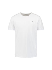 T-Shirt Regular Fit aus Baumwolle - 010-White - Weiß